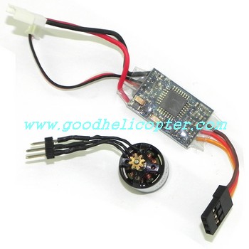 wltoys-v977 power star 1 brushless motor helicopter parts brushless main motor + ESC - Click Image to Close